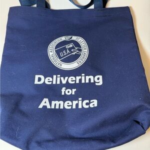 Navy NALC tote bag